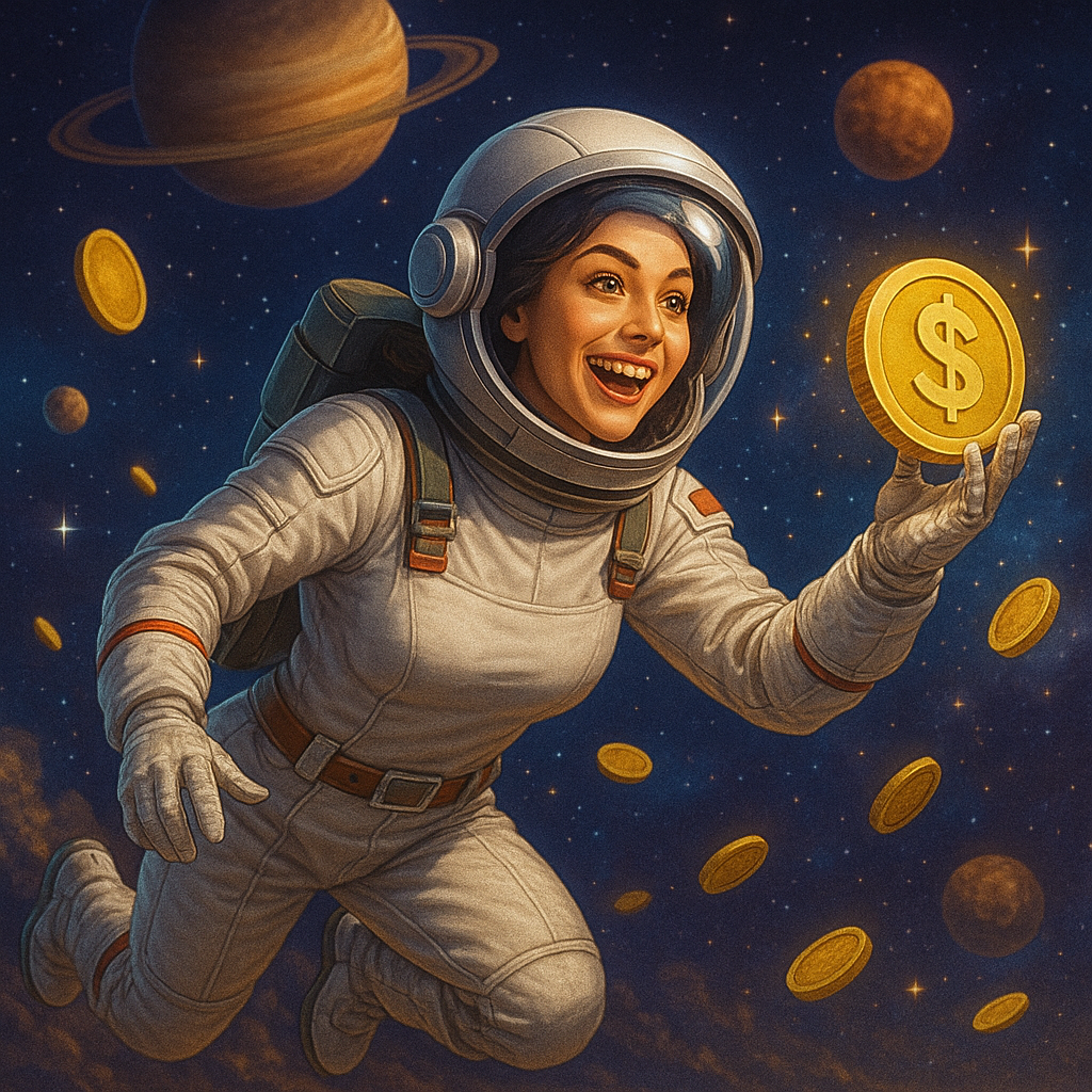 بازی Spaceman – پرواز به سوی بردهای نجومی در کانن بت